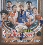 2025-26 Bowman Basketball Mega, 20 Box Case
