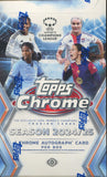 2024-25 Topps UEFA Women's Champions League Chrome Soccer Hobby, Box *RELEASES 1/2*