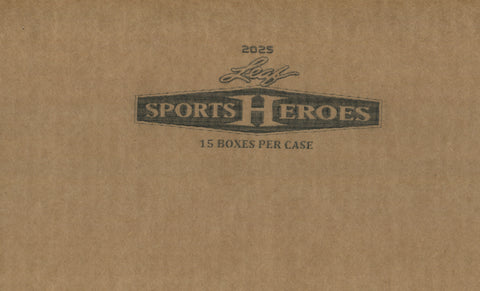 2025 Leaf Metal Sports Heroes Hobby, 15 Box Case