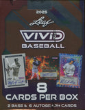 2025 Leaf Vivid Baseball Hobby, Box *RELEASES 11/5*