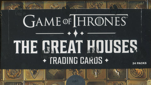 Game of Thrones The Great Houses Hobby (Rittenhouse), Box
