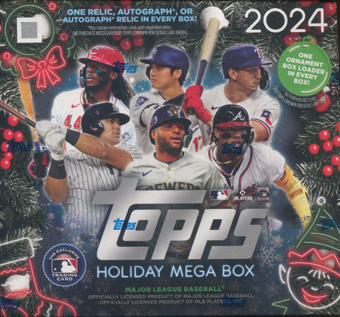 2024 Topps Holiday Baseball, Mega Box *RELEASES 11/15*