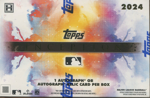 2024 Topps Inception Baseball Hobby, Box *RELEASES 6/18*