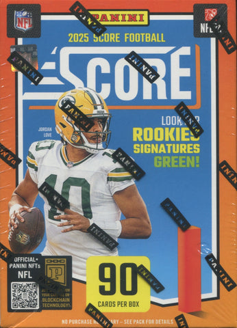 2025 Panini Score Football Hobby, Blaster Box