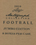2026 Leaf Autograph Collection Football Jumbo, 8 Box Case *RELEASES 9/23*