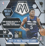 2023-24 Panini Mosaic Basketball Mega, Box (Reactive Blue & Pink Fluorescent Mosaics)