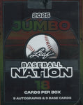 2025 Leaf Baseball Nation Jumbo, Box *RELEASES 9/10*