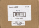 2025 Topps Star Wars Chrome Delight, 10 Box Case