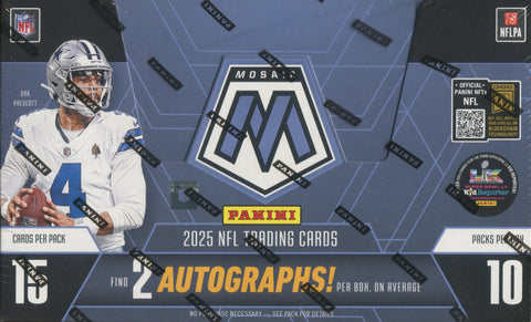 2025 Panini Mosaic Football Hobby, Box *RELEASES 11/7*