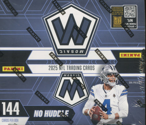 2025 Panini Mosaic Football No Huddle, Box 2025 Panini Mosaic Football No Huddle, Box