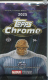 2025 Topps Marvel Studios Chrome Hobby, Pack