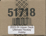 2023-24 Upper Deck Ultimate Hockey Hobby, 8 Box Inner Case