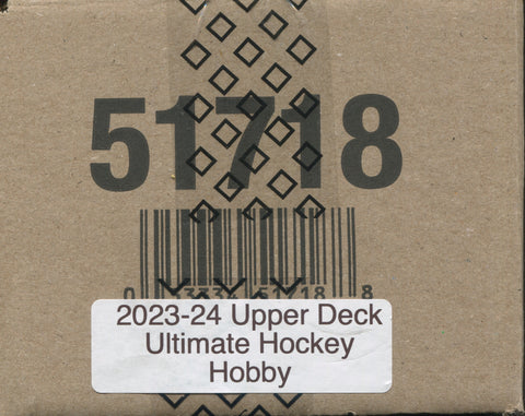 2023-24 Upper Deck Ultimate Hockey Hobby, 8 Box Inner Case