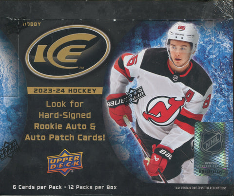 2023-24 Upper Deck Ice Hobby Hockey, Box