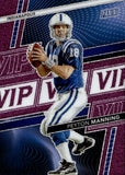 2026 Peyton Manning Panini The National VIP PURPLE ICE PRIZM 72/149 #PM Indianapolis Colts