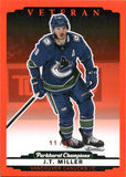 2022-23 J.T. Miller Upper Deck Parkhurst Champions RED 11/51 #193 Vancouver Canucks