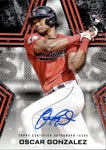 2023 Oscar Gonzalez Topps Series 1 ROOKIE BLACK BASEBALL STARS AUTO 031/199 AUTOGRAPH #BSA-OG Cleveland Guardians