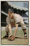 1953 Johnny Pesky Bowman Color #134 Detroit Tigers BV$120