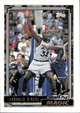 1992-93 Shaquille O'Neal Topps GOLD ROOKIE RC #362 Orlando Magic 1