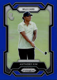 2024 Anthony Kim Panini Prizm LIV Golf BLUE PRIZM 22/99 #28 Wild