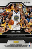 2019-20 Kevin Durant Panini Prizm SENSATIONAL SWATCHES ORANGE ICE JERSEY RELIC #SS-KDU Brooklyn Nets