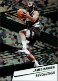 2024-25 James Harden Panini Revolution GREEN NEW YEAR 79/88 #43 Los Angeles Clippers