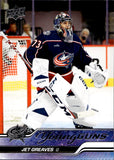 2023-24 Jet Greaves Upper Deck SERIES 1 YOUNG GUNS ROOKIE RC #246 Columbus Blue Jackets