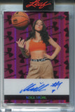2025 Nika Műhl Leaf Women of Sport PINK PRISMATIC UNDER ARMOUR PROMO AUTO 08/50 AUTOGRAPH #UA-NM1 Seattle Storm