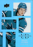 2024-25 Macklin Celebrini Upper Deck SERIES TWO UD PORTRAITS ROOKIE RC #P37 San Jose Sharks