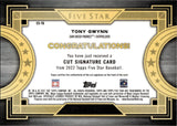 2022 Tony Gwynn Topps Five Star CUT SIGNATURE AUTOGRAPH 1/1 ONE OF ONE AUTO #CS-TG San Diego Padres