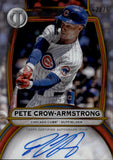 2025 Pete Crow-Armstrong Topps Tribute AUTOGRAPH 62/75 AUTO #TA-PCA Chicago Cubs