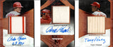 2026 Pete Rose Johnny Bench Tony Perez Leaf Magnificance THREEFOLD TRIPLE JERSEY BAT AUTO JERSEY NUMBER 5/5 AUTOGRAPH RELIC #T-15 Cincinnati Reds HOF