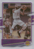 2020-21 LeBron James Panini Clearly Donruss #49 Los Angeles Lakers