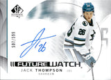 2024-25 Jack Thompson Upper Deck SP Authentic FUTURE WATCH AUTOGRAPH ROOKIE 507/599 AUTO RC #113 San Jose Sharks