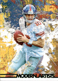 2023 Eli Manning Topps Composite TOPPS GALLERY MODERN ARTISITS GREEN 145/250 #MA-25 New York Giants