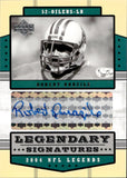 2004 Robert Brazile Upper Deck NFL Legends LEGENDARY SIGNATURES AUTOGRAPH AUTO #LS-RB Houston Oilers