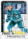 2024-25 Macklin Celebrini Upper Deck EXTENDED SERIES PROS & PROSPECTS ROOKIE RC #PP-2 San Jose Sharks