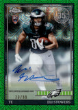 2026 Eli Stowers Topps SILVER PACK CHROME 1991 DESIGN GREEN MOJO REFRACTOR ROOKIE AUTOGRAPH 20/99 RC AUTO #91TRC-39 Philadelphia Eagles