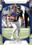 2023 Zay Flowers Panini National Treasures ROOKIE 23/99 RC #TRC-ZFS Baltimore Ravens