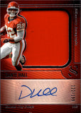 2025 Dante Hall Panini Silhouette AUTOGRAPH MEMORABILIA 122/199 AUTO JERSEY PATCH #SA-DHL Kansas City Chiefs