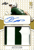 2022 Dylan Cupp Leaf Perfect Game JUMBO PATCH AUTO 2/6 AUTOGRAPH RELIC #PA-DC1 Mississippi State Bulldogs