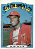 1972 Bob Gibson Topps #130 St. Louis Cardinals BV$50