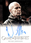 2022 Wilko Johnson as Ser Ilyn Payne Rittenhouse Game of Thrones The Complete Series 2 FULL BLEED AUTO AUTOGRAPH #NNO 1