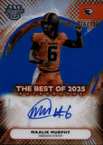 2025 Maalik Murphy Bowman University Best of 2025BLUE REFRACTOR AUTO 136/150 AUTOGRAPH #BOA-MMU Oregon State Beavers