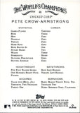 2024 Pete Crow-Armstrong Topps Allen & Ginter RAINBOW FOIL ROOKIE RC #46 Chicago Cubs 1
