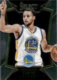 2014-15 Stephen Curry Panini Select #1 Golden State Warriors