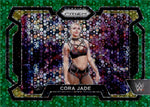 2024 Cora Jade Panini Prizm WWE Under Card GREEN PRIZM 09/49 #48 NXT