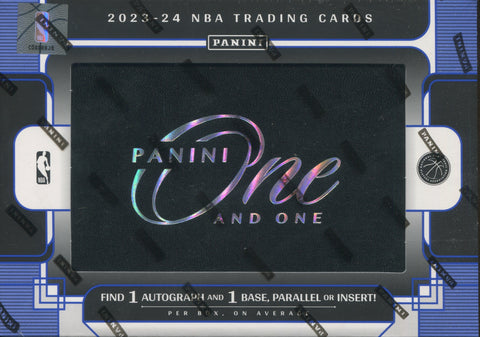 2023-24 Panini One & One Basketball Hobby, Box