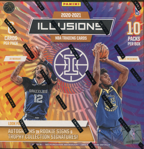 2020-21 Panini Illusions Basketball Mega, Box