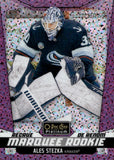 2024-25 Ales Stezka OPC Platinum MARQUEE ROOKIE VIOLET PIXELS 29/299 RC #298 Seattle Kraken